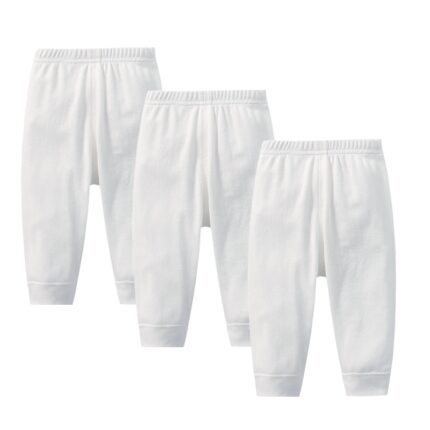 3PCS/lot Baby Pants Cotton Autumn Newborn Baby Boys Girls Trousers Kids Infant Baby Clothing