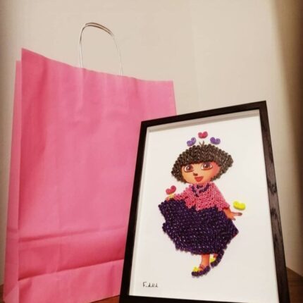 Dora the Explorer Cartoon Character Frame