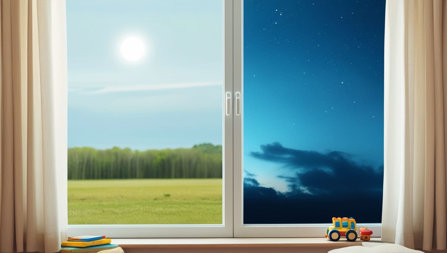How to Explain the Difference Between Day and Night to Your Child